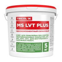 Клей TRICOL 1K MS LVT PLUS для ПВХ, SPC, WPC, EPC и кварцвиниловых покрытий