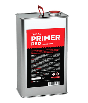 Однокомпонентный полиуретановый грунт праймер TRICOL PRIMER RED